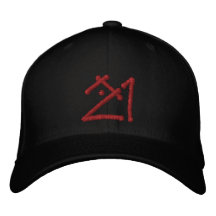 Gorra certificado J-Dinero 21 Gorra De Beisbol Bordada