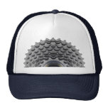 Gorra con el piñón de la bici