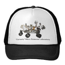 Gorra de la "curiosidad" de Marte