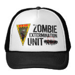 Gorra de la unidad de la exterminación del zombi