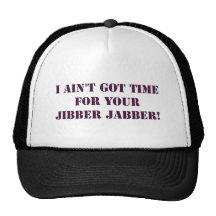 Gorra del Jabber de Jibber de la berenjena