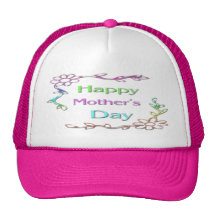 Gorra feliz del día de madre