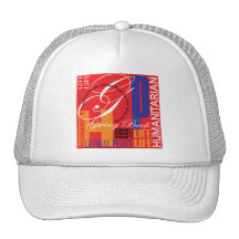 Gorra humanitario de la pintada
