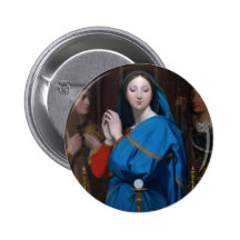 GORY TO THE HOLY HOST PINBACK BUTTONS
