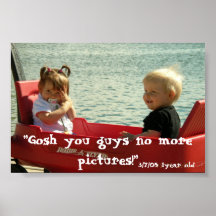 "GOSH YOU GUYS" POSTERS