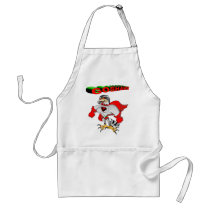 Goshawk Cartoon aprons