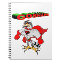 Goshawk Cartoon notebooks