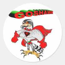 Goshawk Cartoon stickers