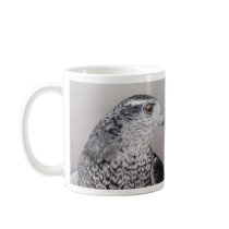 Goshawk mug by artoffalconry Goshawk mug