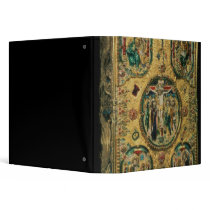 Gospel cover, gold with repousse binder