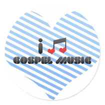 Gospel Music Sticker