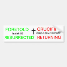 Gospel nutshell bumper sticker