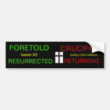 Gospel nutshell bumper sticker