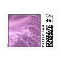 Gossamer · Fractal Art · Lavendar Postage Stamps