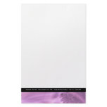 Gossamer · Fractal Art · Lavendar Personalized Stationery