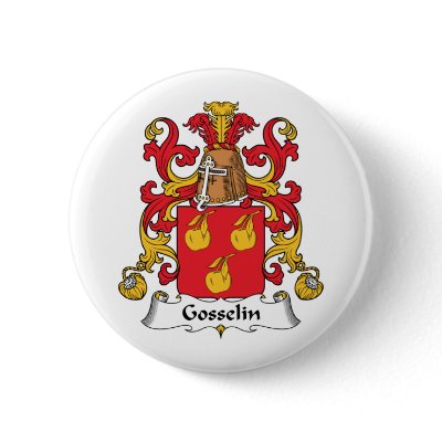 Gosselin Family Crest Buttons by coatsofarms