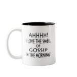 Gossip in the Morning gry Coffee Mug