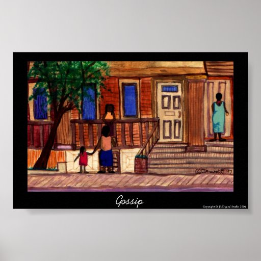 Gossip Print