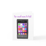 Gossip Too Juicy for Texting Cards