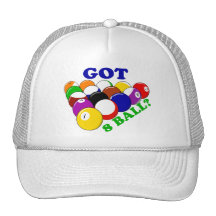 Got 8 Ball Pool Player Trucker Hat