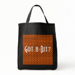 Got 8-Bit? Orange Brick Tote Bag