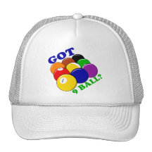 Got 9 Ball Pool Player Hats