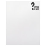 Got a Dumb Ass Saying? letterhead