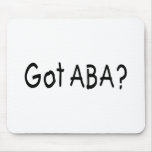 Got ABA (Blk Mouse Pad