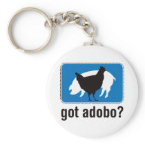 Got Adobo? Blue Key Chains