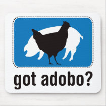 Got Adobo? Blue Mouse Mats