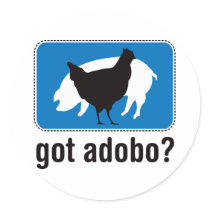 Got Adobo? Blue Stickers