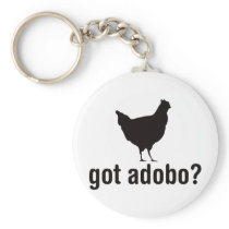 Got Adobo - Chicken Basic Black Keychains