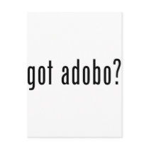 got adobo? postcard