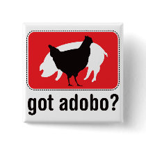 Got Adobo? Red Pin