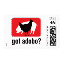 Got Adobo? Red postage