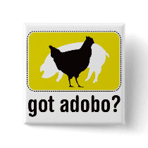Got Adobo? Yellow Pin