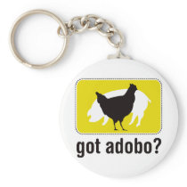Got Adobo? Yellow Key Chains