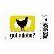 Got Adobo? Yellow Postage