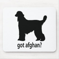 Got Afghan Hound Mouse Mats