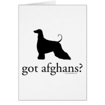 got afghans? card