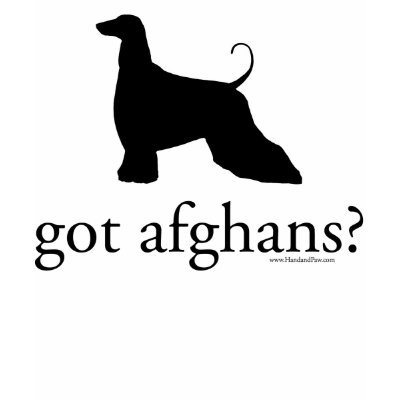 got afghans? T-Shirt by handandpaw
