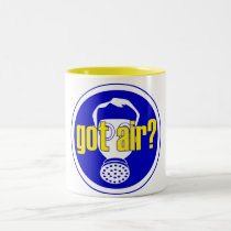 GOT AIR,  GAS MASK mugs