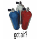 got_air_scuba_tanks t-shirts by dlangheld got_air_scuba_tanks t-shirts
