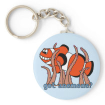 Got Anemone Clownfish Keychain