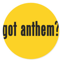 got anthem? sticker