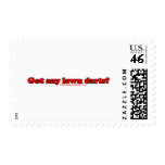 Got Any Lawn Darts T postage