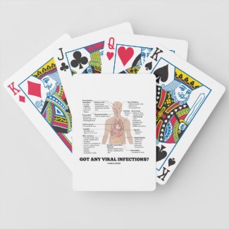 Got Any Viral Infections? Anatomical Health Bicycle Card Deck