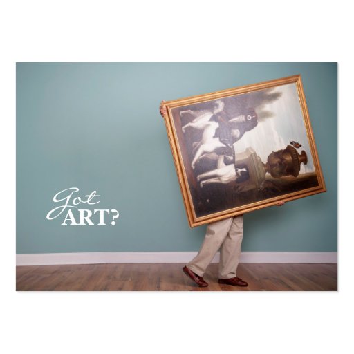 Got Art? Chubby Business Cards