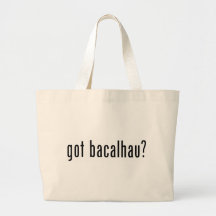 got bacalhau? canvas bags