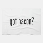 got bacon? kitchen towels